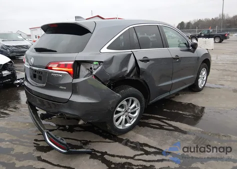 2017 Acura Rdx Technology Acurawatch Plus Packages/W/Technology Package из США, поврежденный, VIN 5J8TB4H56HL032879